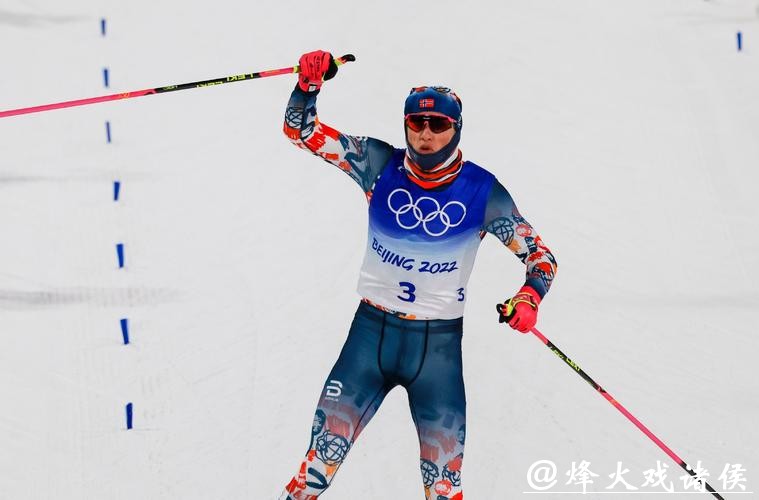 冬奥会越野滑雪男子双追逐 挪威选手克莱博夺冠